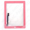 Тачскрин (Стекло) для iPad 3, 4, розовый