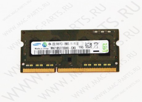 Оперативная память для ноутбука 2Gb DDR3 PC12800S Samsung (1600 МГц)