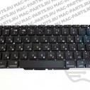 Клавиатура MacBook Air 11" A1370 2010 английская раскладка с русской гравировкой, Enter горизонтальный