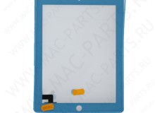 Тачскрин (Стекло) для iPad 2, голубой