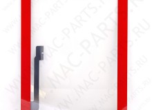 Тачскрин (Стекло) для iPad 3, 4, красный