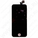 Переднее стекло (тачскрин) для iPhone 5G черное