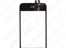 Переднее стекло (тачскрин) для iPhone 3Gs черное