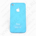 Задняя крышка (панель) для iPhone 4s голубая