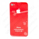 Задняя крышка (панель) для iPhone 4g красная