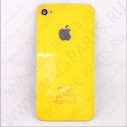 Задняя крышка (панель) для iPhone 4g желтая