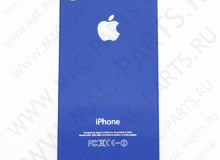 Задняя крышка (панель) для iPhone 4s синяя