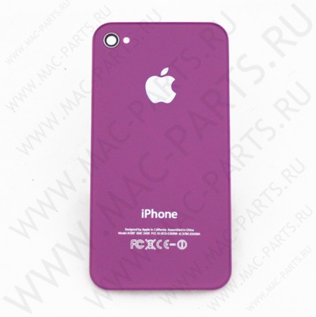 Задняя крышка (панель) для iPhone 4s фиолетовая