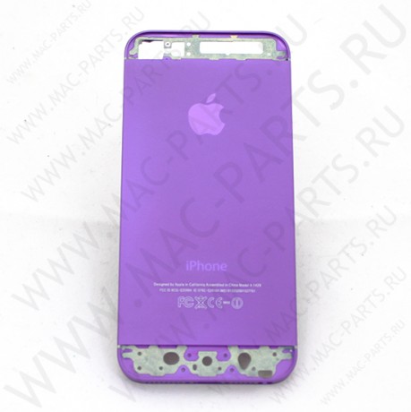 Задняя крышка (панель) для iPhone 5 фиолетовая