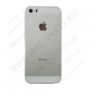 Задняя крышка (панель) для iPhone 5s серебряная