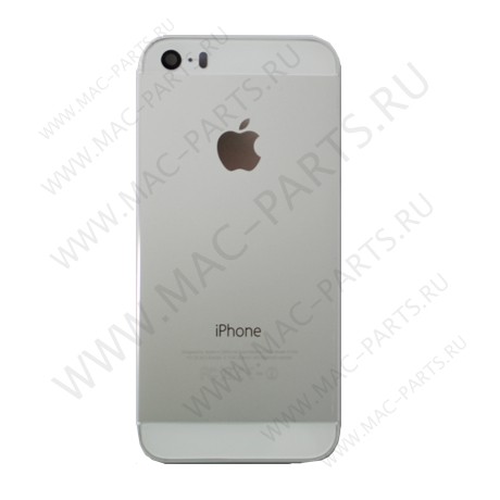 Задняя крышка (панель) для iPhone 5s серебряная