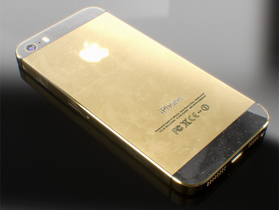 Золотой iPhone 5s?